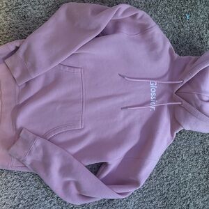 Glossier Soft Pink Sweatshirt